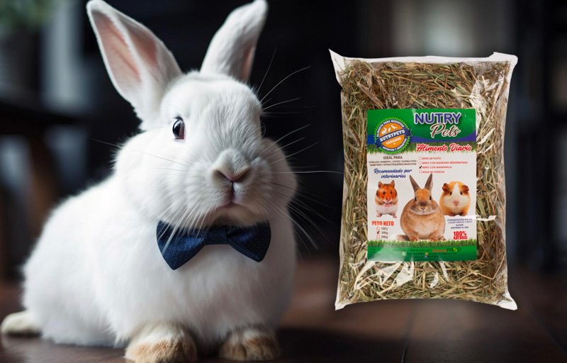 NUTRYPETS - Innovaprod - Heno de pasto con manzanilla - Conejos NUTRYPETS - Innovaprod - Heno de pasto con manzanilla - Conejos