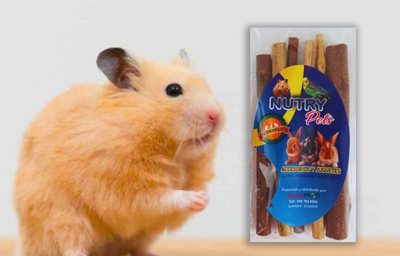 Palitos masticables - nutrypets -  hamsters