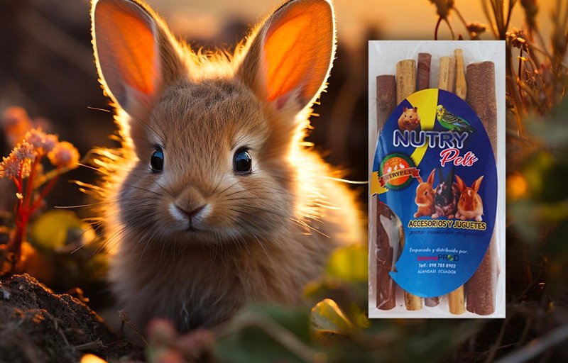 Palitos masticables - Nutrypets - Conejos Palitos masticables - Nutrypets - Conejos