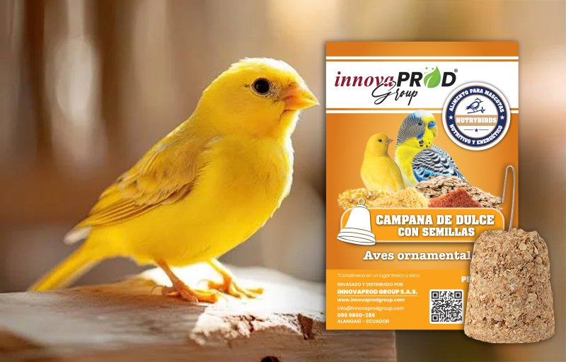 Campana miel y semillas - InnovaprodGroup - NutryAnimals - NutryPets Campana miel y semillas - InnovaprodGroup - NutryAnimals - NutryPets